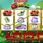 monopoly party train slot machine